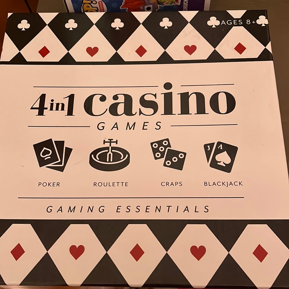 4 in 1 Casino game for kids